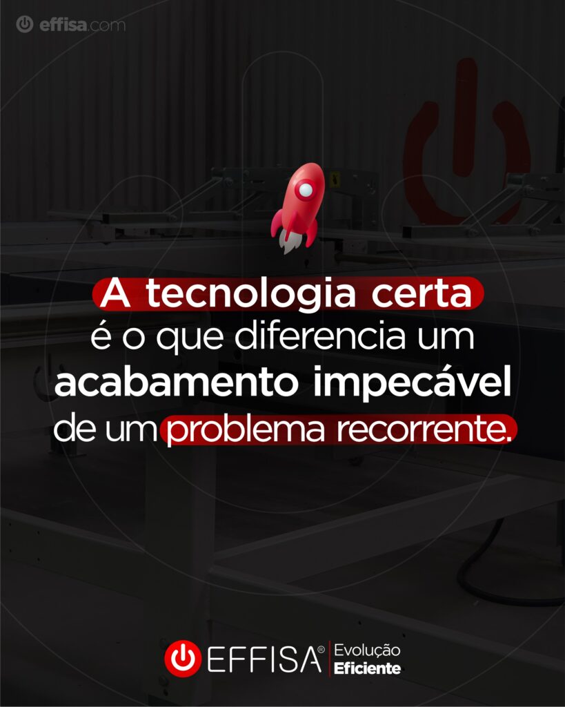 A tecnologia certa...
