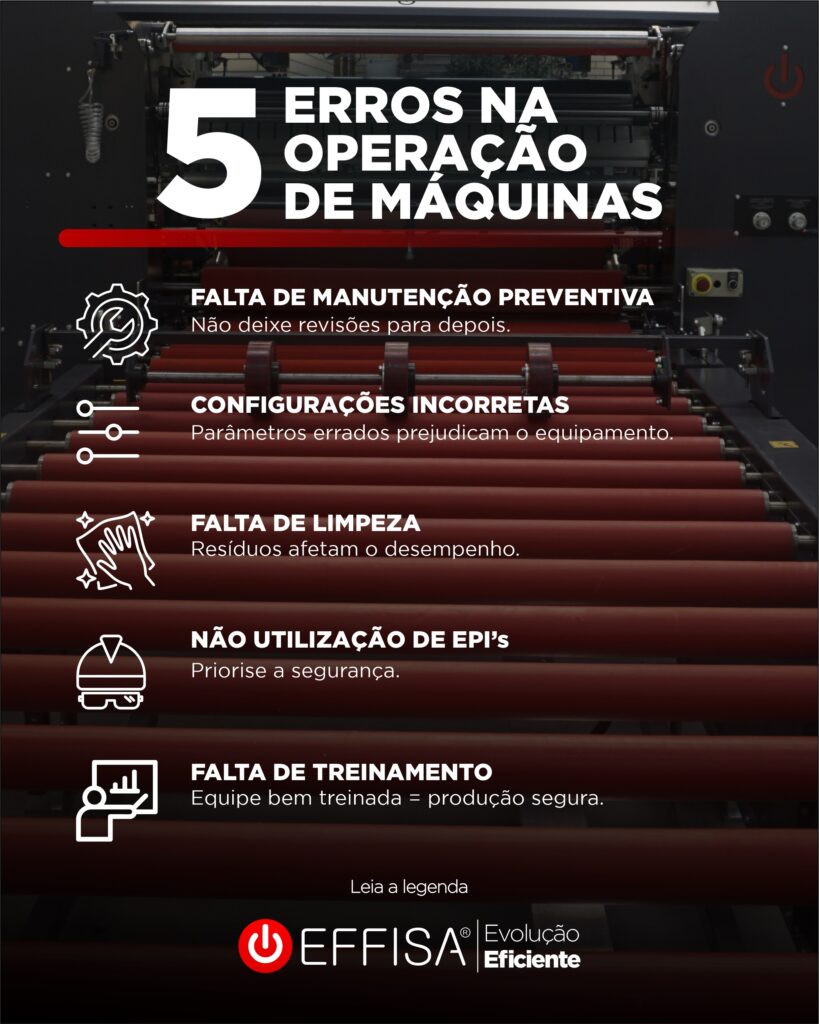 5 Erros Comuns na Operação de Máquinas e Como Evitar