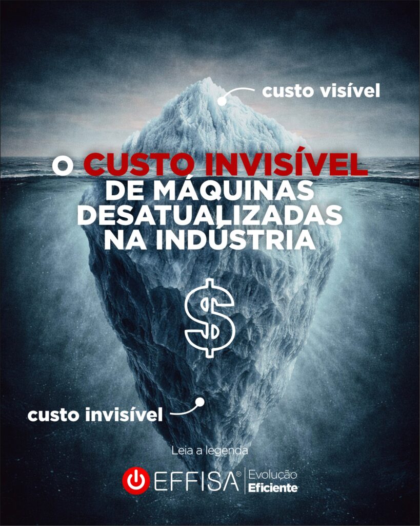O custo invisível de máquinas desatualizadas na indústria